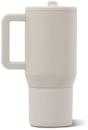 HydroJug Traveler 20oz Kids Insulated Tumbler with Handle, Linen - Image 2