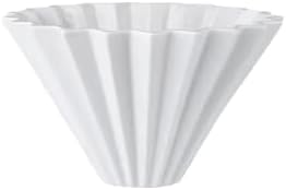 Handmade Reusable 2-4 Cups Ceramic Coffee Dripper Filter Cup For Pour Over(WHITE) by Unknown