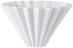 Handmade Reusable 2-4 Cups Ceramic Coffee Dripper Filter Cup For Pour Over(WHITE) by Unknown
