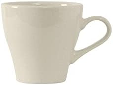 Tuxton BEF-1208 Vitrified China Europa Cup, 12 oz, Eggshell (Pack of 24), by Tuxton