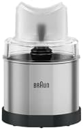 Braun MQ60 MultiQuick Hand Blender Attachment Coffee and Spice Grinder, 1.5-Cup, Stainless Steel by Unknown