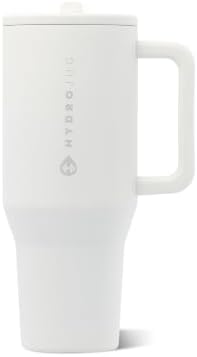 HydroJug Traveler 40oz, Insulated Tumbler with Handle & Straw, Lunar by Hydrojug