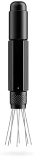 WDT Tool Espresso Distribution Tools With 8 Extra Needles For Stirrer Telescopic Design Coffee Accessories，Easy Clean(Black) by Unknown