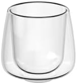 Villeroy & Boch Artesano Hot & Cold Beverages Espresso Mug, Set of 2 Glasses, Double-Walled Glasses for Cold and Hot Beverages, 3.75 oz, Borosilicate Glass, Dishwasher-Safe, Microwave-Safe by Unknown