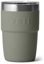 YETI Rambler 8 oz Insulated Coffee Mug with Lid - Stackable Double-Wall Vacuum Insulated Coffee Cup - DuraSip Ceramic Lining - Barista-Friendly Design - Stainless Steel - Dishwasher Safe - Image 6