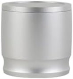 58MM Aluminum Alloy Coffee Powder Catcher With Lid - Anti-Spill Distribution Cup For Coffee Grinders & Portafilters, Home Barista Tool(Silver) by Unknown
