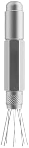 WDT Tool Espresso Distribution Tools With 8 Extra Needles For Stirrer Telescopic Design Coffee Accessories，Easy Clean(Silver) by Unknown
