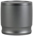 58MM Aluminum Alloy Coffee Powder Catcher With Lid - Anti-Spill Distribution Cup For Coffee Grinders & Portafilters, Home Barista Tool(Gray) by Unknown