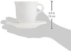 De'Longhi DLSC309 Porcelain Cappuccino Cup & Saucer, Set of 2 - Image 3