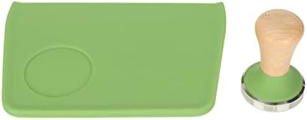 Semme Tamping Mat, Coffee Tamper Mat Coffee Maker Mat with Flat Base 2pcs Silicone Coffee Tamper Mat, Coffee Tamping Pad, Oil Proof Coffee Pad Tamper Kit for Home Coffee Shop (51mm / 2.01in Tamper) - Image 5