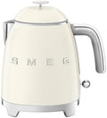 SMEG Mini 50's Retro Style 3 Cup Electric Kettle with Double Wall Anti Slip Base and Water Level Indicator (Cream) by Unknown