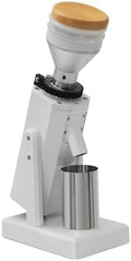 Turin SK40 Single Dose Grinder | 40mm Stainless Steel Conical Burrs, Stepless Adjustment, Tilted Base, Low Retention – Black or White (White) by Unknown