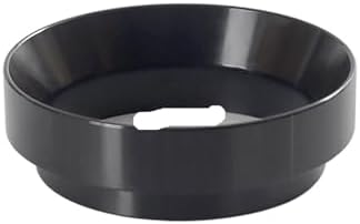 51mm Coffee Bottomless Portafilter Naked，Replacement Filter Basket Espresso Machine Cafe Accessories,Compatible With Delonghi，EC680 EC685(51mm Black Ring) by Unknown