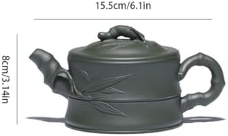 Tea Pots For Loose Tea Retro Purple Clay Pot Handmade Teapot Home Living Room Kung Fu Tea Set Office Desktop Teapot Tea Infuser Pot - Image 2
