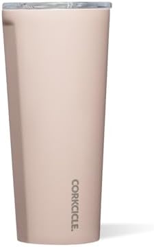 Corkcicle Insulated Tumbler with Sliding Lid, 24 oz, Gloss Chocolate Milk - Image 2