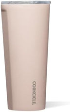 Corkcicle Insulated Tumbler with Sliding Lid, 24 oz, Gloss Chocolate Milk - Image 2