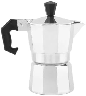 Aluminum Moka Pot 50-450ml Stovetop Espresso Maker Home Office Use by Unknown