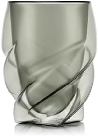 Bodum Pavina Paris Double Walled Glasses Set of 2 Transparent Grey - 270 ml Cups - Dishwasher Safe Thermal Mug - Mouth-Blown Borosilicate Glass - Image 7