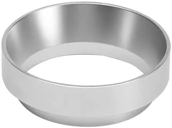 Coffee Catcher Ring for 51mm 53mm 58mm Grinders with Handle and Cloth(Sliver 58mm) by Unknown