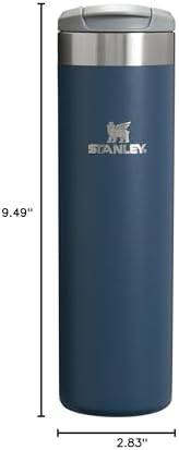 Stanley AeroLight Transit Bottle 20 oz | Locking Drink Through Lid | Leak Resistant Water Bottle or Coffee Travel Mug | Lightweight Insulated Stainless Steel | BPA-Free | Navy - Image 6