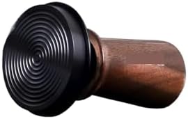 Coffee Wooden Tamper, Espresso Walnut Tamper With Calibrated Spring Loaded Base Fit 51/53.3/58mm(51mm) by Unknown