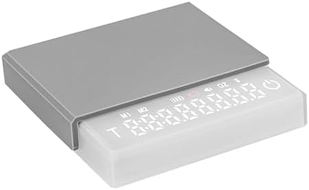 Kitchen Coffee Scale Barista Tool Lightweight High Accuracy Professional with Timer Digital Coffee Scale for Kitchen Home, White - Image 7