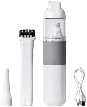 6000Pa Electric Compressed Air Dusters Blower Handheld Vacuum Cordless for Computer, Keyboard, Coffee Grounds Handheld Vacuum by Unknown