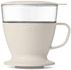 OXO Brew Compact Cold Brew Coffee Maker & Brew Single Serve Pour-Over Coffee Maker, 12 ounces, White - Image 5