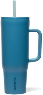 Corkcicle Cruiser Tumbler with Handle & Straw, 40 oz, North Shore by Corkcicle