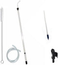 Fermtech Regular Deluxe Siphon Homebrew Kit, Regular Auto-Siphon Brewing Equipment, 24" Pro Wine Bottling Wand Filler, Clamp and Tubing and 30" Brush. Wine, Beer, and Kombucha Making Supplies by UBREWUSA