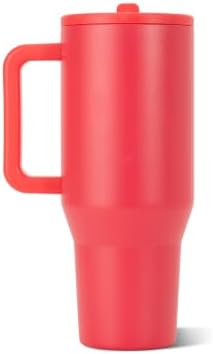 HydroJug Traveler 40oz, Insulated Tumbler with Handle & Straw, Fruit Punch - Image 2