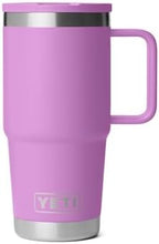 YETI Rambler 20 oz Travel Mug with Flip Straw Lid – Stainless Steel, Vacuum Insulated, Leakproof, Cup Holder Friendly, Desert Bloom by YETI