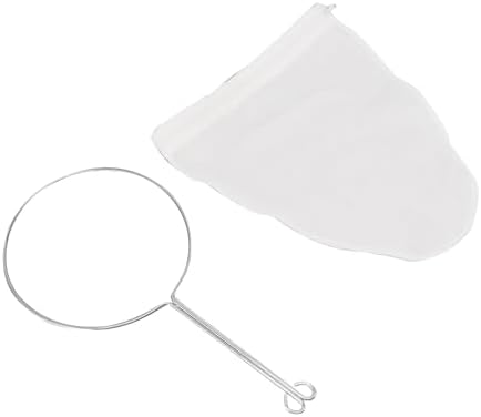 10 - Pack Reusable Mesh Storage Bags for Tea & Coffee | Fine Strainer Bags with Zipper | For Loose Leaf Tea/Cold Brew/Juice (S) - Image 5