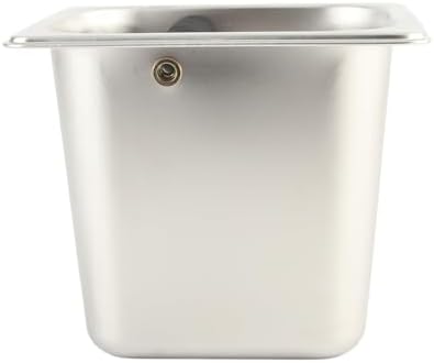 Stainless Steel Knock Box with Protective Rubber Bar, Deep Bowl Design for Large Capacity, Ideal for Household and Professional Use (Large) - Image 7