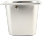 Stainless Steel Knock Box with Protective Rubber Bar, Deep Bowl Design for Large Capacity, Ideal for Household and Professional Use (Large) - Image 7
