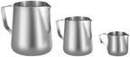Milk Frother Jug Stainless Steel Container 100ML 350ML 600ML Frothing Pitcher Coffee Cups Latte Barista Espresso Maker(350ML With Scale) - Image 7
