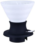Creative Design Ceramics Soaking Adjustable Pour Over Coffee Dripper Filters(White) by Unknown