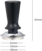 Coffee Tamper 51/53/58mm Calibrated Pressure Steady Tamper Flat Stainless Steel Espresso Powder Hammer Accessories(Silver 58MM) - Image 7