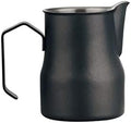 Gravy Boat Stainless Steel Frothing Coffee Cup Milk Pot Espresso Cups Latte Art Milk Frother Frothing Sauce Jug (Color : 350ML WH) by Unknown