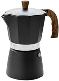 Moka Pots Aluminum Coffee Maker Wood Handle(3 cups) by Unknown