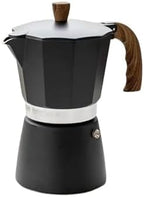 Moka Pots Aluminum Coffee Maker Wood Handle(3 cups) by Unknown