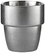 300ML Coffee Cup Stainless Steel Double Wall Espresso Mugs Drinking Cups for Tea Milk Beer Home Barista Accessories(1pcs Silver) - Image 7