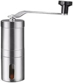 Stainless Home Portable Manual Coffee Grinder Hand Coffee with Ceramic Burrs Adjustable Settings Portable Hand Crank Tools(Small) by Unknown