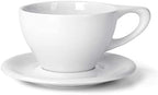 notNeutral Lino Porcelain Cup & Saucer Large Latte 12 oz by notNeutral