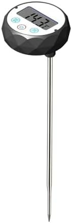 Digital Thermometer Waterproof Probe Milk Coffee Machine Accessories Temperature Tester(White) by Unknown