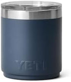 YETI Rambler 10 oz Ceramic Lined Lowball 2.0, Vacuum Insulated with MagSlider Lid, Navy - Image 4