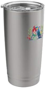 Disney Princess Alphabet Monogram Mermaid Letter A for Ariel Stainless Steel Insulated Tumbler by Disney