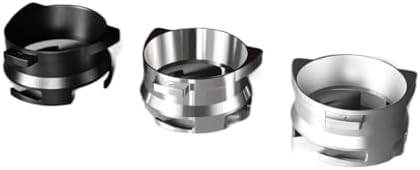 54mm Dosing Funnel Stainless Steel Compatible with Breville Sage 870 878 880 Espresso Coffee Machine Portafilter Dispenser Ring Barista Tool(Black-Aluminum) - Image 2