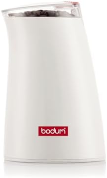 Bodum C-Mill Electric Blade Coffee and Spice Grinder, Stainless Steel Blade, White by Bodum
