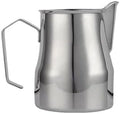 350ml/500ml 304 Stainless Steel Coffee Pitcher Milk Frothing Cup Cream Maker Barista Craft Espresso Latte(500ML Natural color) by Unknown